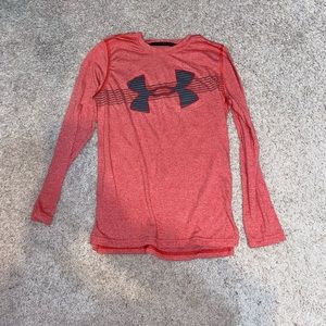 Red Under Armor thermal long sleeve shirt!